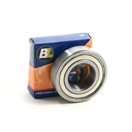 Tritan Deep Groove Ball Bearing, 2 Metal Shields, 65mm Bore Dia., 140mm OD, 33mm W, C3 Internal Clearance 6313 ZZ/C3 PRX